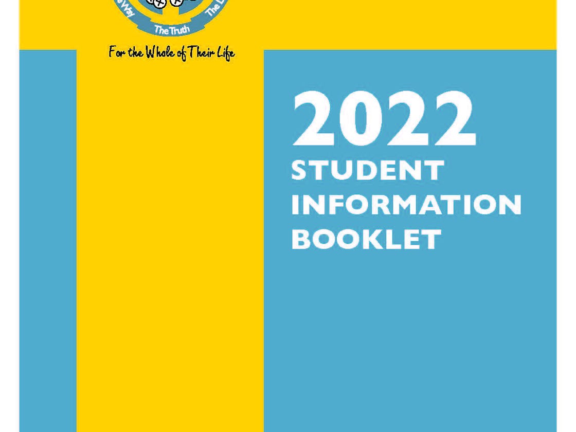 Student Information Booklet 2022
